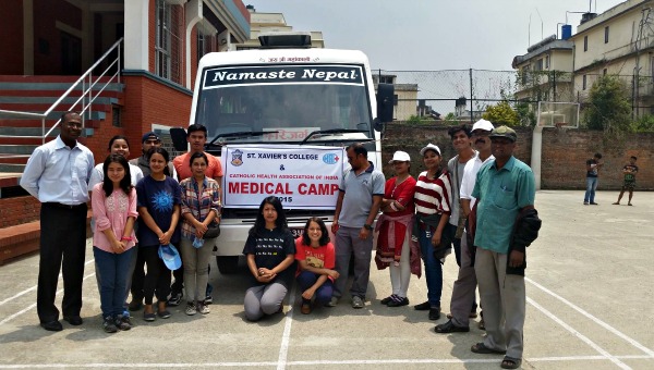 Nepal xaviers medical team rotator