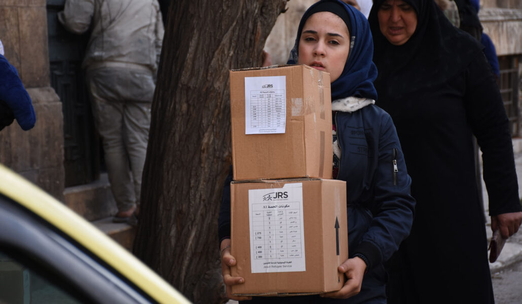 JRS Syria: Food distribution in Aleppo