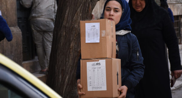 JRS Syria: Food distribution in Aleppo