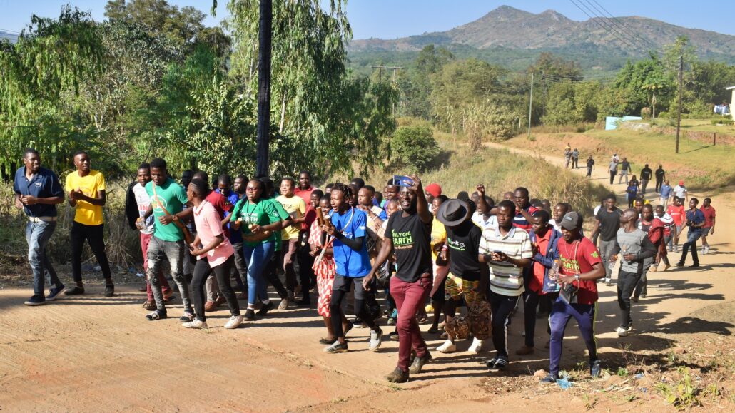 Young adults in Malawi