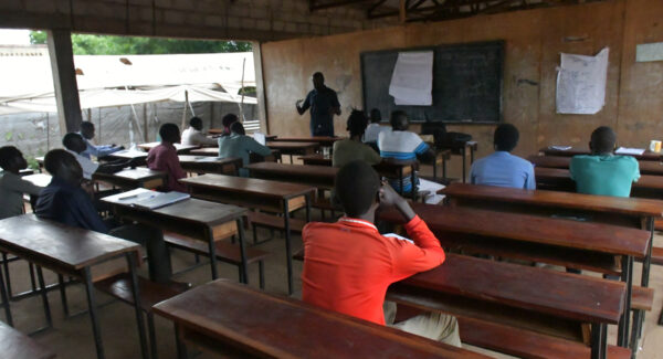 teacher training in maban, south sudan. mean attend training class